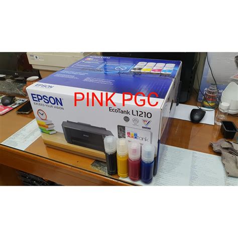 Jual Printer Epson L1210 Bundling Tinta Sublim Premium Maxx Ink 4 Warna Shopee Indonesia