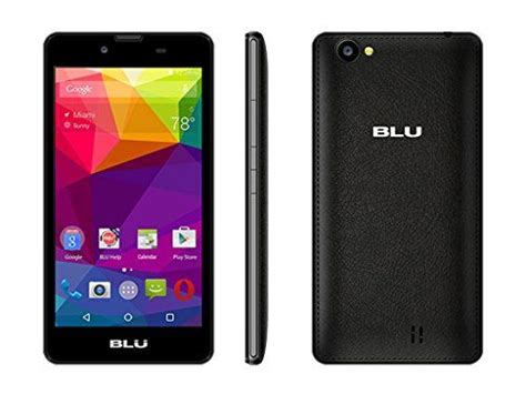 Blu Studio X5 Unlocked Gsm Quad Core Smartphone Black S390u