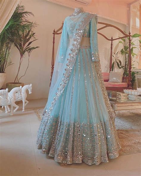 Designer Lehenga Net Lengha Choli Indian Wedding Dress Etsy Indian