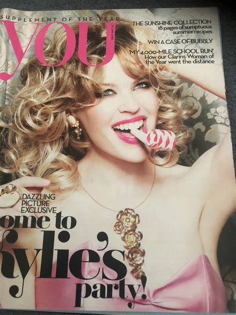You Magazine November 2020 Kylie Minogue Cover And Interview