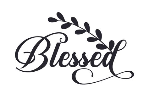 Blessed SVG Cut file by Creative Fabrica Crafts - Creative Fabrica