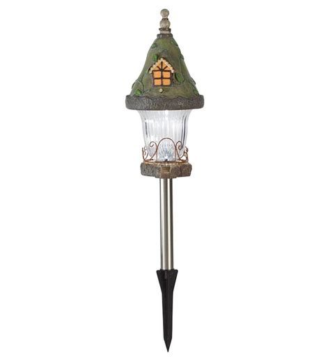 5 out of 5 stars. Fairy Garden Gnome Home Solar Path Lights, Set of 4 ...