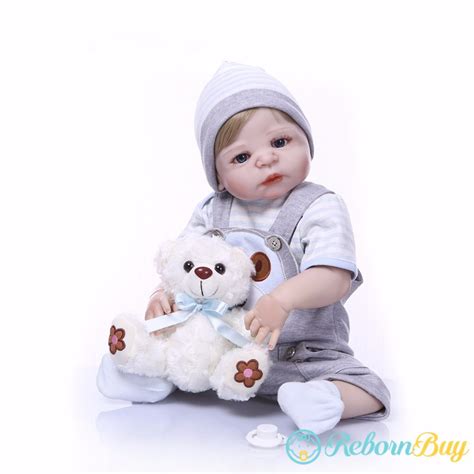 Cheap realistic baby dolls review. 22 inches Reborn Silicone Baby Boy Dolls For Sale, Reborn ...