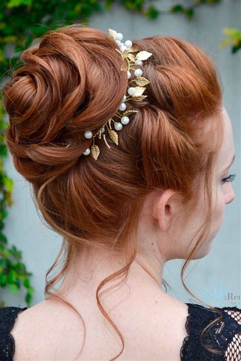 45 Trendy Updo Hairstyles For You To Try Medium Hair