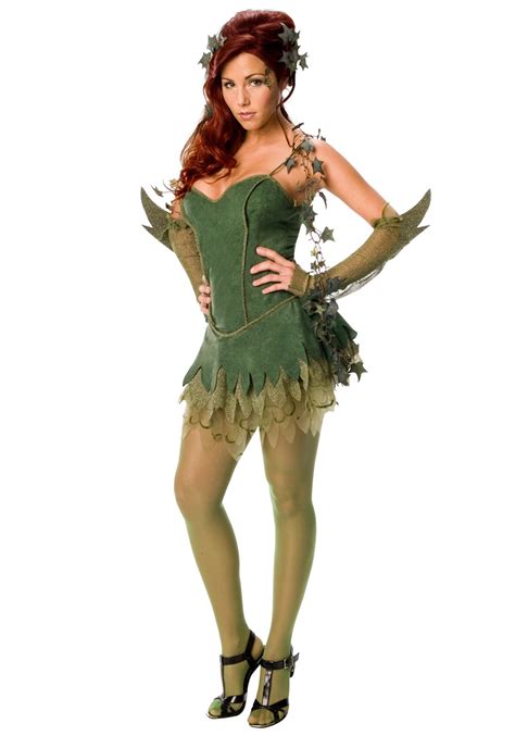 Poison Ivy Batman Supervillain Sexy Women Costume Ebay