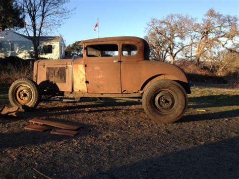 Sell Used 1930 Ford Coupe Chopped Model A Hot Rod Traditional Project