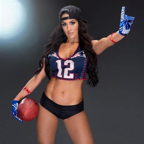 Nikki Bella Maryse Ouellet Super Bowl WWE Photoshoot