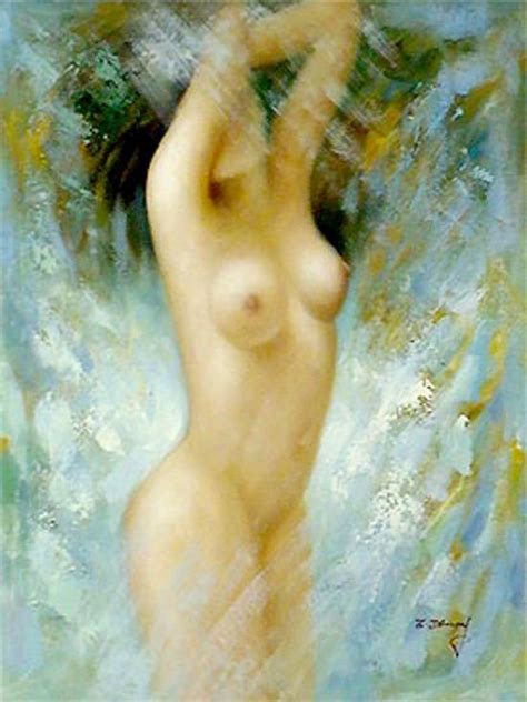 Nude Oil Paintings On Canvas NUD50 China Nude Oil Paintings And