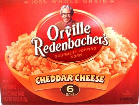 Orville Redenbachers Gourmet Popping Corn Cheddar Cheese Cheddar