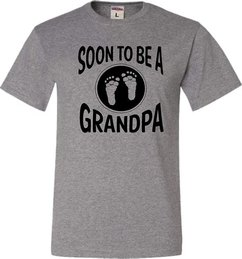 Adult Soon To Be A Grandpa New Grandfather T Shirt Minaze