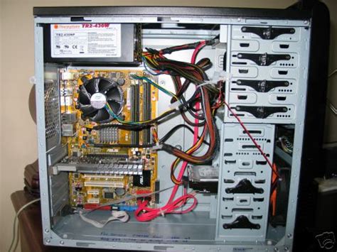Inside A Desktop Computer