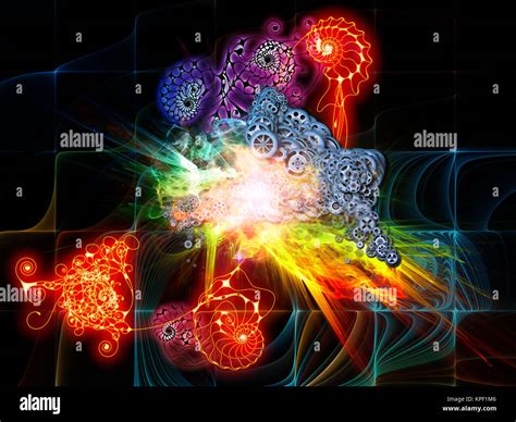 Elements Of Math Visualization Stock Photo Alamy