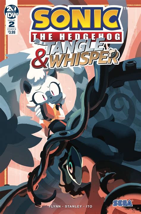 Sonic The Hedgehog Tangle Whisper Fourdraine Cover Fresh Comics