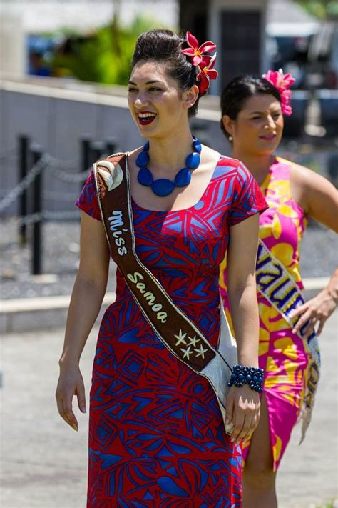 Miss Pacific Islands 2014 Latafele Auvaa Samoa Island Style