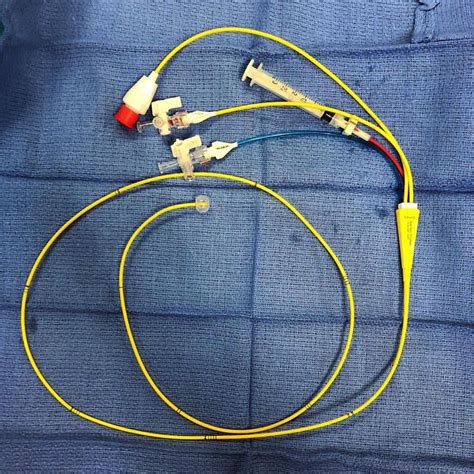 The Swan Ganz catheter. Also known as a right heart cath, this is an ...
