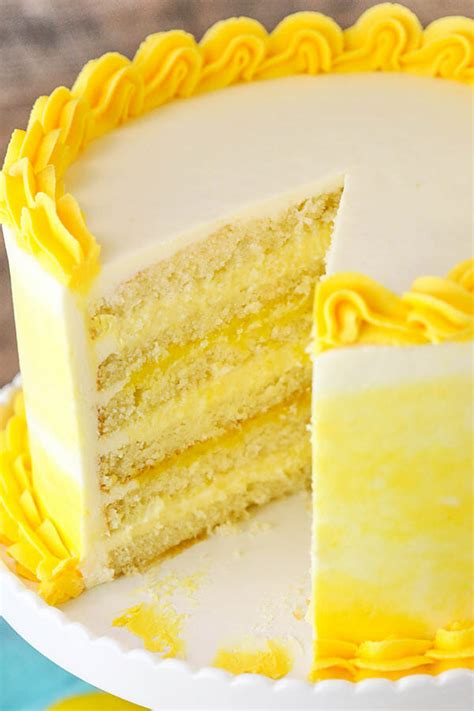 Split Lemon Cake We Decorate Kakes