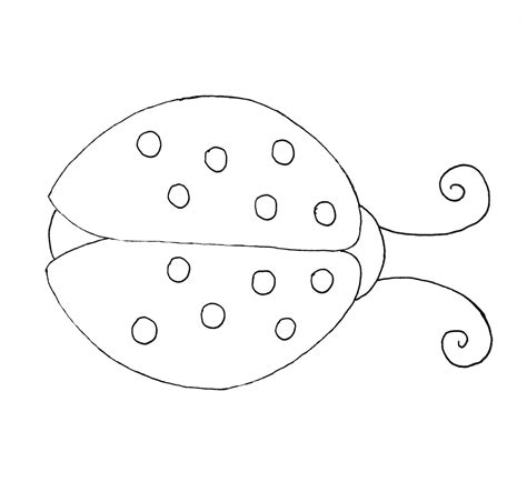 Ladybug Template Printable