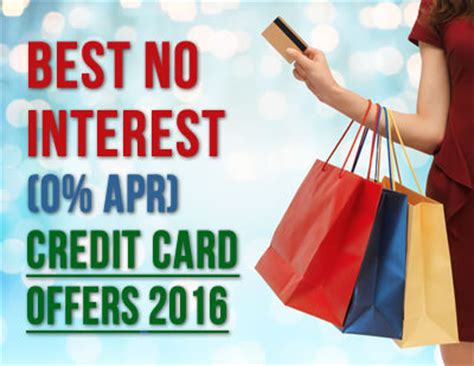 What is the best apr credit card. Best No Interest or 0% Credit Cards for Purchases and Balance Transfers for Oct. 2016: Part 2 ...