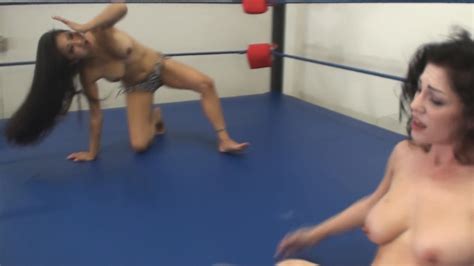 Nicole Vs Kym Topless Catfight Wrestling Videos On Demand