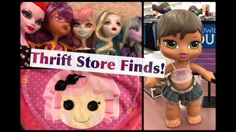 Thrift Store Finds Doll Haul At Goodwill Monster High Ever After