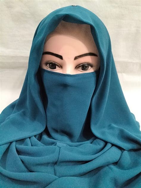 Plain Niqab Ready To Wear Teal SuZain Hijabs