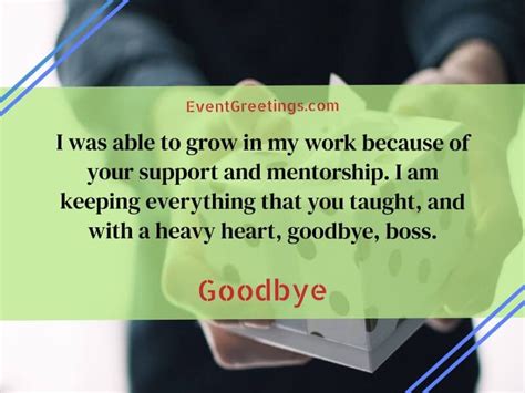 How Do I Write A Goodbye Speech For My Boss