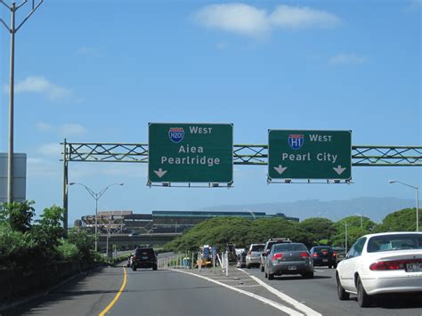 Interstate H201 And Route 78 Aaroads Hawaii