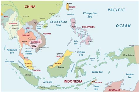 Where Is Southeast Asia GÜneydoĞu Asya Nerede Enternasyonal Nehİr