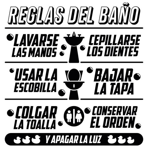 Pin De Mariangely Rivera En Mensajes En Madera Reglas De Baño