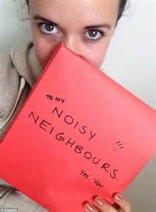 Lucy Gransburys Noisy Neighbours Scorching Reply To Her Letter For