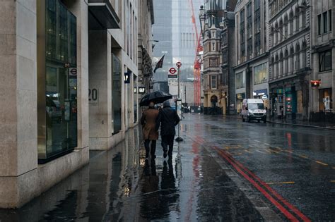 Rainy London London Rain Rainy Street Rainy City
