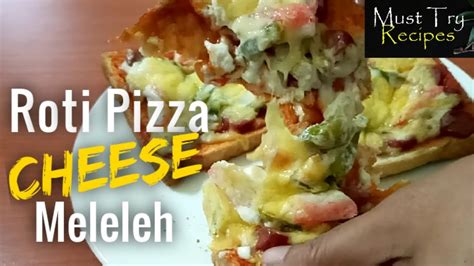 Then try this simple homemade margherita pizza recipe. Roti Pizza Cheese Meleleh Resepi Mudah dan Sedap | How to ...