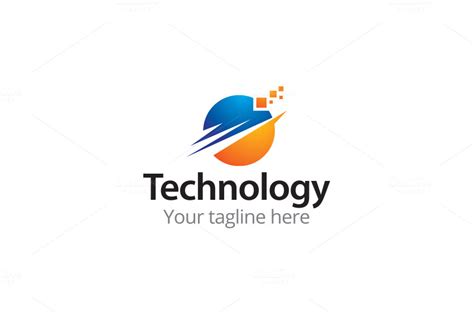 Technology Logo ~ Logo Templates On Creative Market