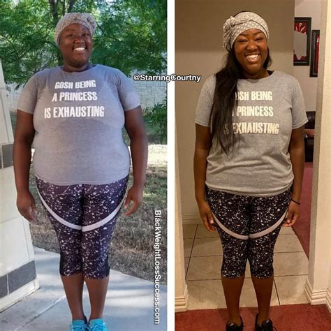Courtney Lost 105 Pounds Black Weight Loss Success