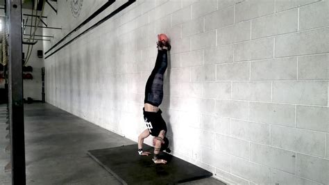 Strict Handstand Push Ups Youtube