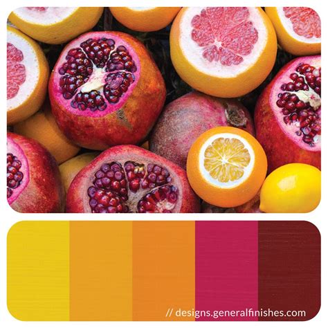 Fresh Fruit Color Palette General Finishes Design Center