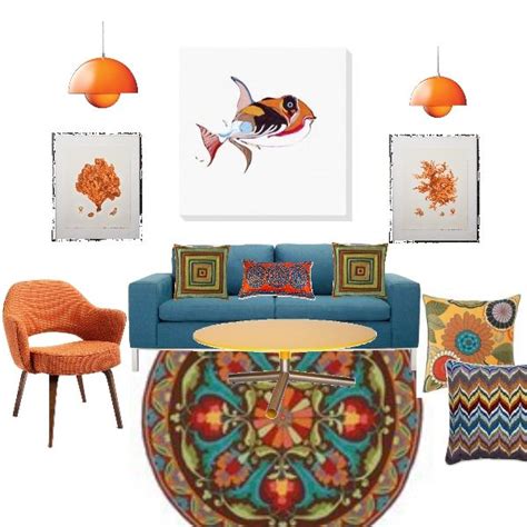 Aquamarine And Orange Colorful Playroom Color Combinations Home Decor