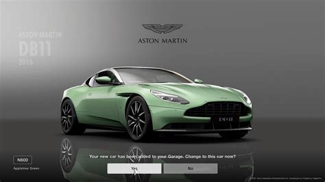 Gran Turismo Sport Aston Martin Db11 Test Race Youtube