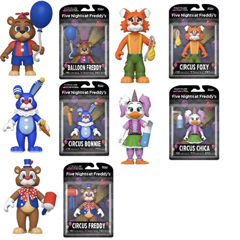 First Look At The Full Fnaf Circus Wave From Funko Fandom