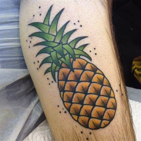 Pineapple Tattoo Designs Ideas And Meaning Tattoos For You