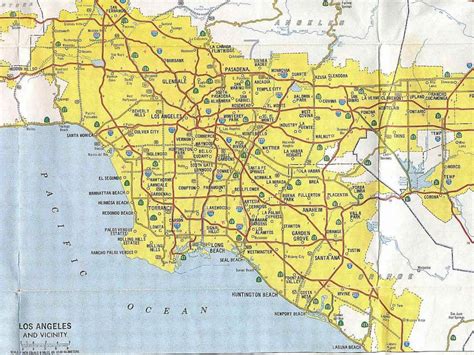 California Highways Cahighways Southern California Printable