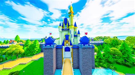 Fortnite Chapter 2 Creative Disneyland Amusement Theme Park Map