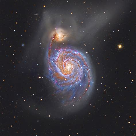 Jean Baptiste Faure A Stunning Deep Image Of M51 The