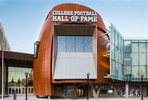 College Football Hall Of Fame Tvsdesign Archdaily