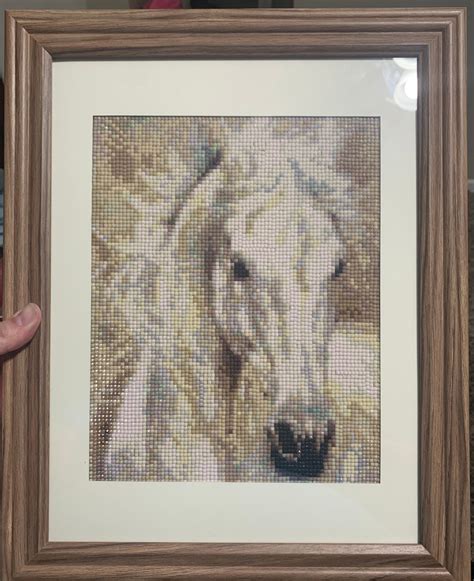 Finished Diamond Painting With Frame Etsy