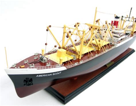 American Scout Cargo Ship Model