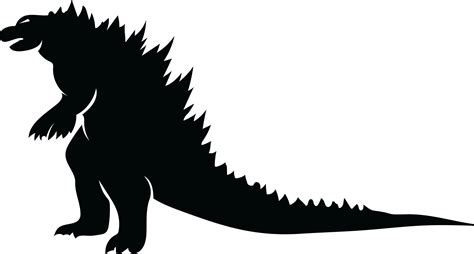 Godzilla Silhouette At Getdrawings Free Download