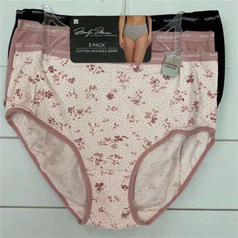 Marilyn Monroe Intimates And Sleepwear Marilyn Monroe Cotton Panties Briefs M L Xl X 2x 3x