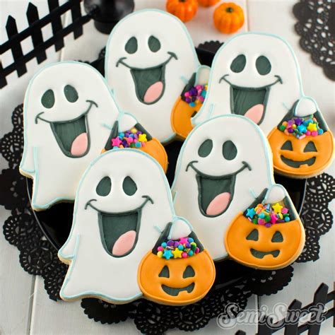 Trick Or Treat Ghost Cookie Cutter Semi Sweet Designs