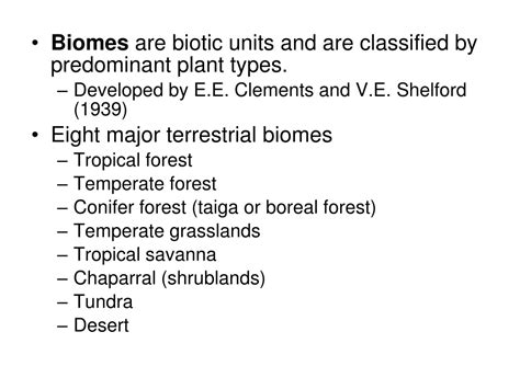 Ppt Lecture 6 Biogeography And Biomes Powerpoint Presentation Free